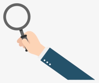 Magnifying Glass Png - Hand Holding Magnifying Glass Vector Png, Transparent Png, Transparent PNG