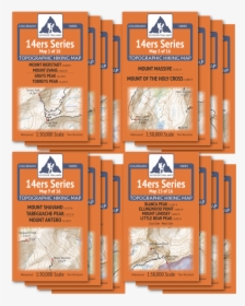14ers Series Complete Map Pack - Brochure, HD Png Download, Transparent PNG