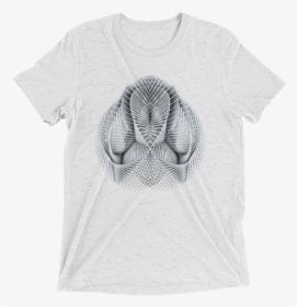 Generative Rorschach 1 // Short Sleeve T-shirt - T-shirt, HD Png Download, Transparent PNG