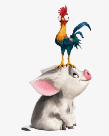 Hei Hei And Pua, HD Png Download, Transparent PNG
