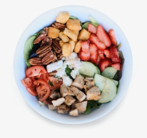 Transparent Bowl Of Strawberries Png - Fruit Salad, Png Download, Transparent PNG