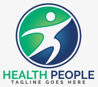 Health People Logo Design - Graphic Design, HD Png Download, Transparent PNG