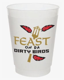 Feast On Da Dirty Birds - Pint Glass, HD Png Download, Transparent PNG