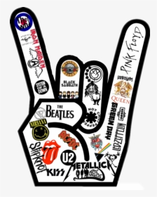 #rock #hand #mano #banda - Rock Till I Die, HD Png Download, Transparent PNG