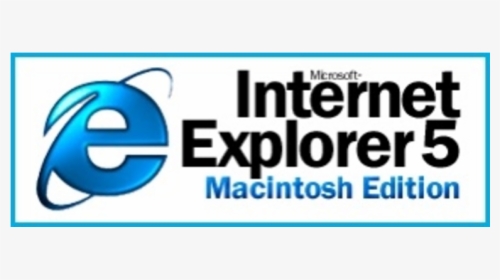The 20th Anniversary Of Internet Explorer 5 For Mac, - Internet Explorer, HD Png Download, Transparent PNG