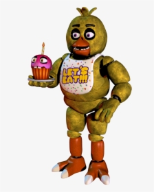 Fnaf 1 Chica Full Body, HD Png Download, Transparent PNG