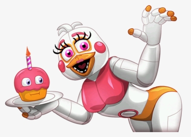 Fnaf Funtime Chica Ucn , Png Download - Ultimate Custom Night Funtime Chica, Transparent Png, Transparent PNG
