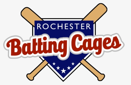 Baseball Bat Clipart Batting Cage - Rochester Batting Cages, HD Png Download, Transparent PNG