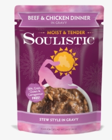 Soul Moist Tender Beef Chicken - Soulistic Duck And Tuna Dinner Pate, HD Png Download, Transparent PNG