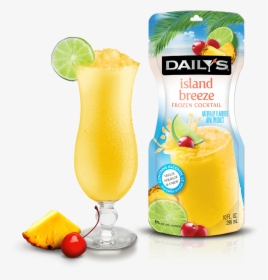 Daily S Island Breeze Frozen Pouch 10oz   Title Daily - Batida, HD Png Download, Transparent PNG