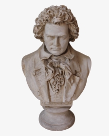 Statue Bust Png - Beethoven Statue Bust Weight, Transparent Png, Transparent PNG