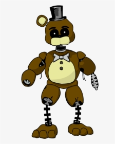 28 Collection Of Ignited Chica Drawing - Tjoc R Ignited Freddy, HD Png Download, Transparent PNG