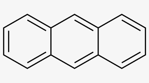 Anthracene Structure, HD Png Download, Transparent PNG