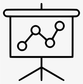 Graph Money Projector Screen Presentation Analisys - Presentation Screen Icon Png, Transparent Png, Transparent PNG