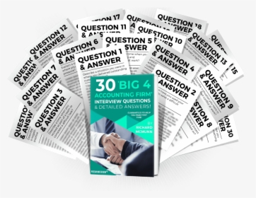 30 Big 4 Accounting Firm Interview Questions And Answers - Brochure, HD Png Download, Transparent PNG