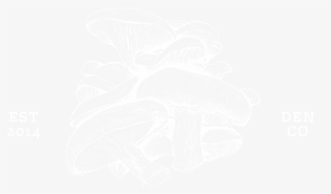 White Shrooms-02 - Johns Hopkins Logo White, HD Png Download, Transparent PNG