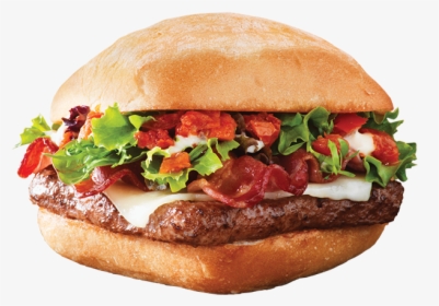 Wendy's Ciabatta Bacon Cheeseburger, HD Png Download, Transparent PNG