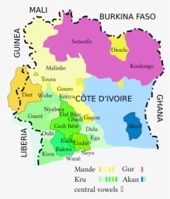 Ivory Coast Languages, HD Png Download, Transparent PNG