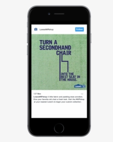 Secondhand Chair Iphone6 Spacegrey Portrait - Booking Confirmation Text Message, HD Png Download, Transparent PNG