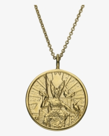 Gold Odin Pendant, HD Png Download, Transparent PNG