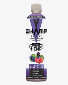 Champ Edibles Beverages Champ ™ Acai Berry Bliss Nano - Raspberry, HD Png Download, Transparent PNG