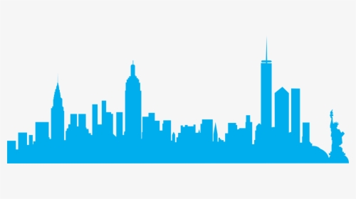Transparent Manhattan Skyline Clipart - New York City Transparent, HD Png Download, Transparent PNG