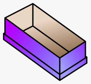 Angle,area,purple - Shoe Box Clip Art, HD Png Download, Transparent PNG