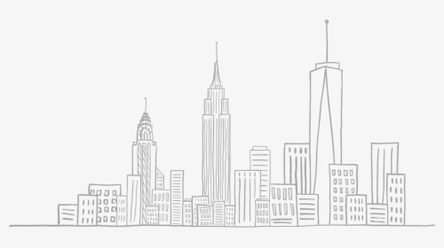 New York Drawing Transparent Background, HD Png Download, Transparent PNG