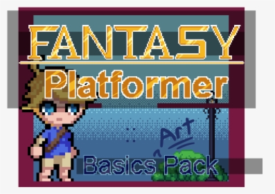 Fantasy Platformer - Poster - Poster, HD Png Download, Transparent PNG