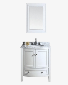 Rome 30 Transitional Single Sink Bathroom Vanity By - Bathroom Cabinet, HD Png Download, Transparent PNG