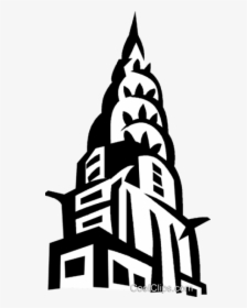 Free Png Download Chrysler Building New York Vector - Chrysler Building Top Png, Transparent Png, Transparent PNG