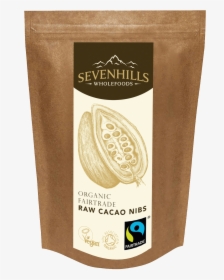 Sevenhills Wholefoods Organic Fairtrade Cacao Nibs - Sevenhills Coconut Flour, HD Png Download, Transparent PNG