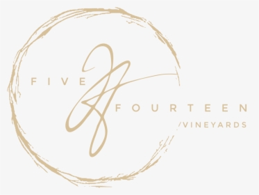 Fivefourteenvineyards Logo Gold Transparent Banner - Five Fourteen Vineyards, HD Png Download, Transparent PNG
