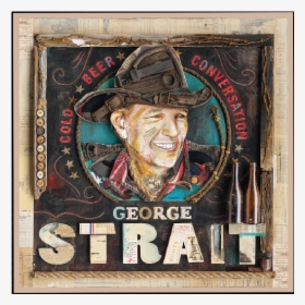 George Strait Cold Beer Conversation Album Cover Magnet - George Strait Cold Beer Conversation, HD Png Download, Transparent PNG