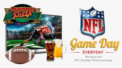 Lamppost Pizza Game Day Everyday We Have The Nfl Package - Nfl, HD Png Download, Transparent PNG