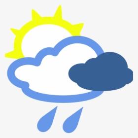 Transparent Snow Flurries Clipart - Weather Symbols, HD Png Download, Transparent PNG