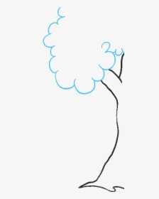 How To Draw Cartoon Forest - Sketch, HD Png Download, Transparent PNG