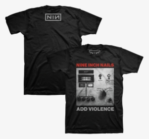 Add Violence Album Cover Black Tee - Qotsa Villains T Shirt, HD Png Download, Transparent PNG