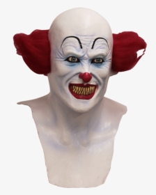 Scary Clown Mask - Clown Mask, HD Png Download, Transparent PNG