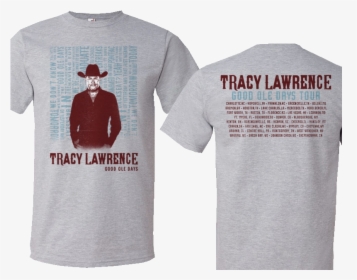 Tracy Lawrence Heather Grey Album Cover Tee   Title - Active Shirt, HD Png Download, Transparent PNG