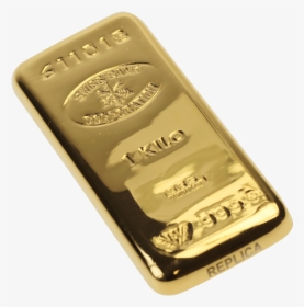 1000 G Gold Bar, Replica - Replica Gold Bar, HD Png Download, Transparent PNG