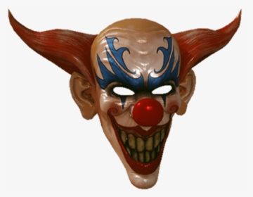 Creepy Clown Mask - Clown, HD Png Download, Transparent PNG