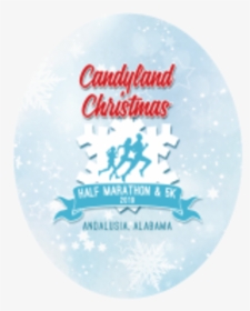 Candyland Christmas Half Marathon And 5k - Label, HD Png Download, Transparent PNG