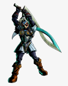 Spooky Scary Masks - Fierce Deity Link, HD Png Download, Transparent PNG