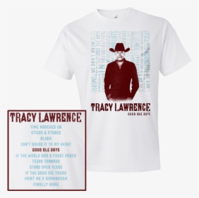 Tracy Lawrence White Album Cover Tee   Title Tracy - Active Shirt, HD Png Download, Transparent PNG