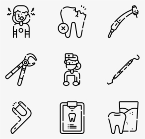 Dentist And Dental Care - Lab Icons, HD Png Download, Transparent PNG