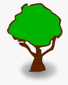 Light Forest Clip Arts - Trees Cartoon No Background, HD Png Download, Transparent PNG
