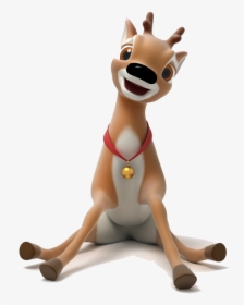 Caribou - Sitting Reindeer, HD Png Download, Transparent PNG