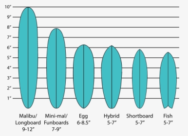 Types Of Surfboards - Surfboard, HD Png Download, Transparent PNG