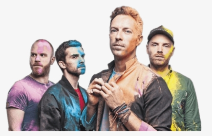 Chris Martin With Coldplay Spray Paint Shoot - Coldplay Members, HD Png Download, Transparent PNG